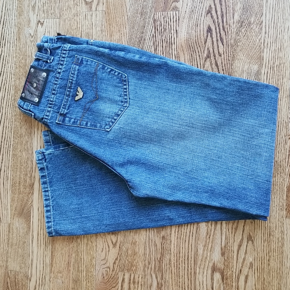 (30) Armani Jeans Men's Perfectly Faded Denim Jeans ❤ Awesome Luxury Quality